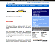 Tablet Screenshot of hostingbuzz.com.au